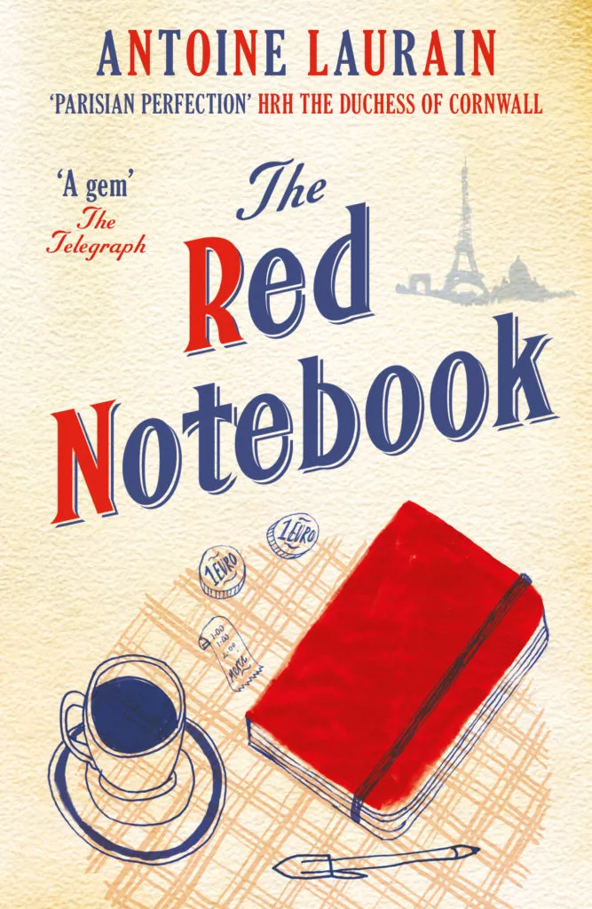 Antoine Laurain, The Red Notebook – Book Cover