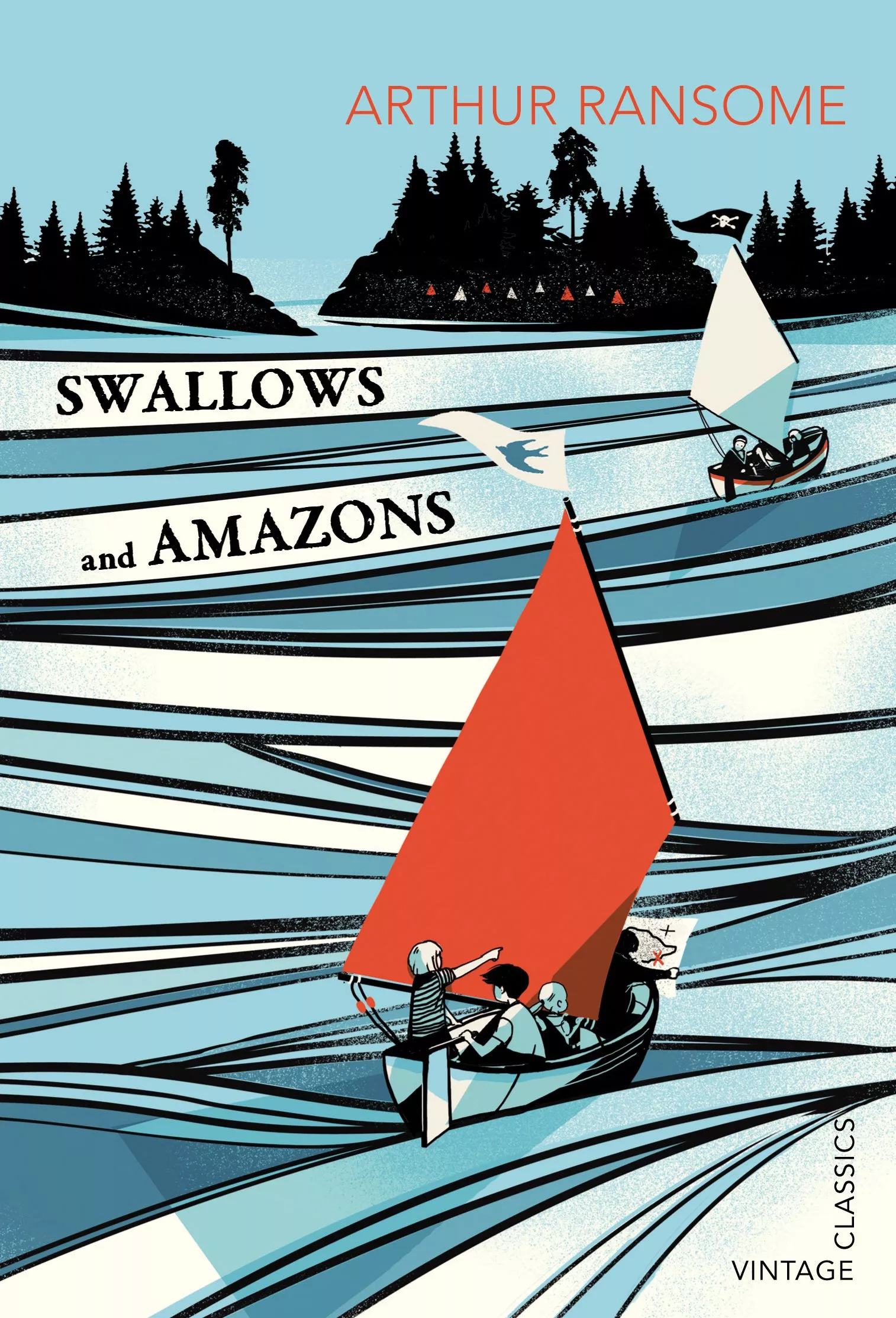 Arthur Ransome, Swallows And Amazons – Book Cover