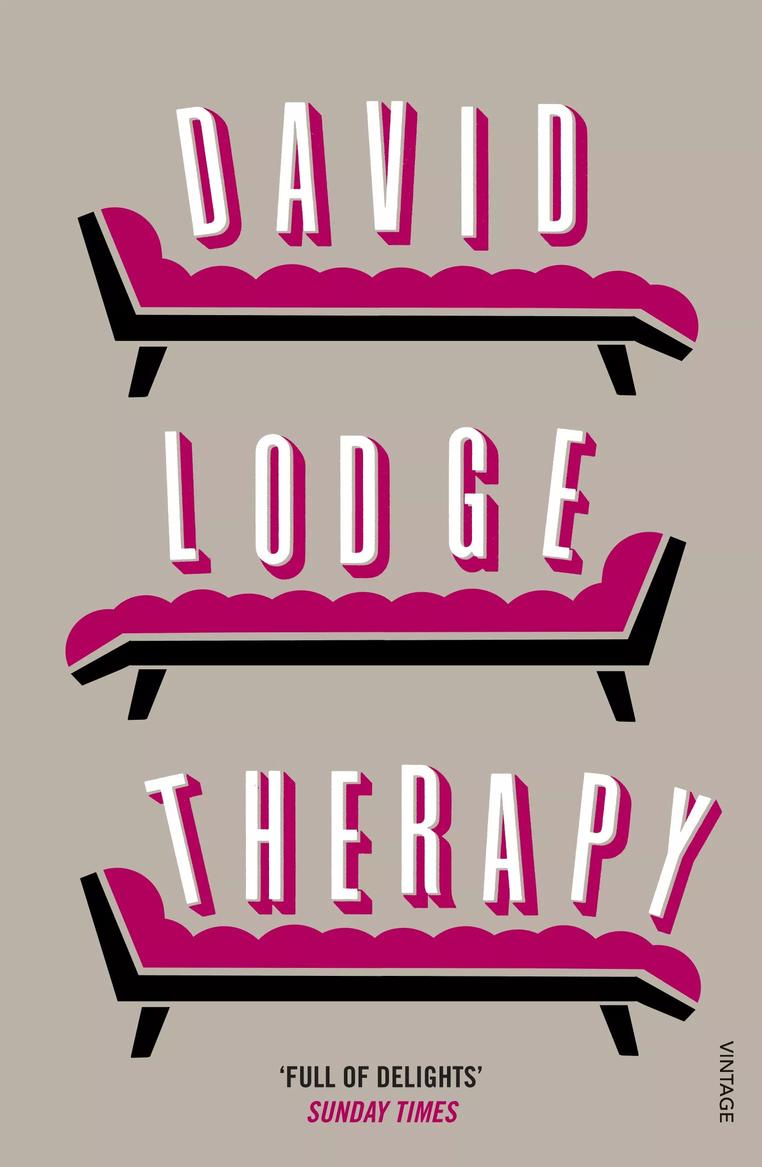 David Lodge, Therapy – Book Cover